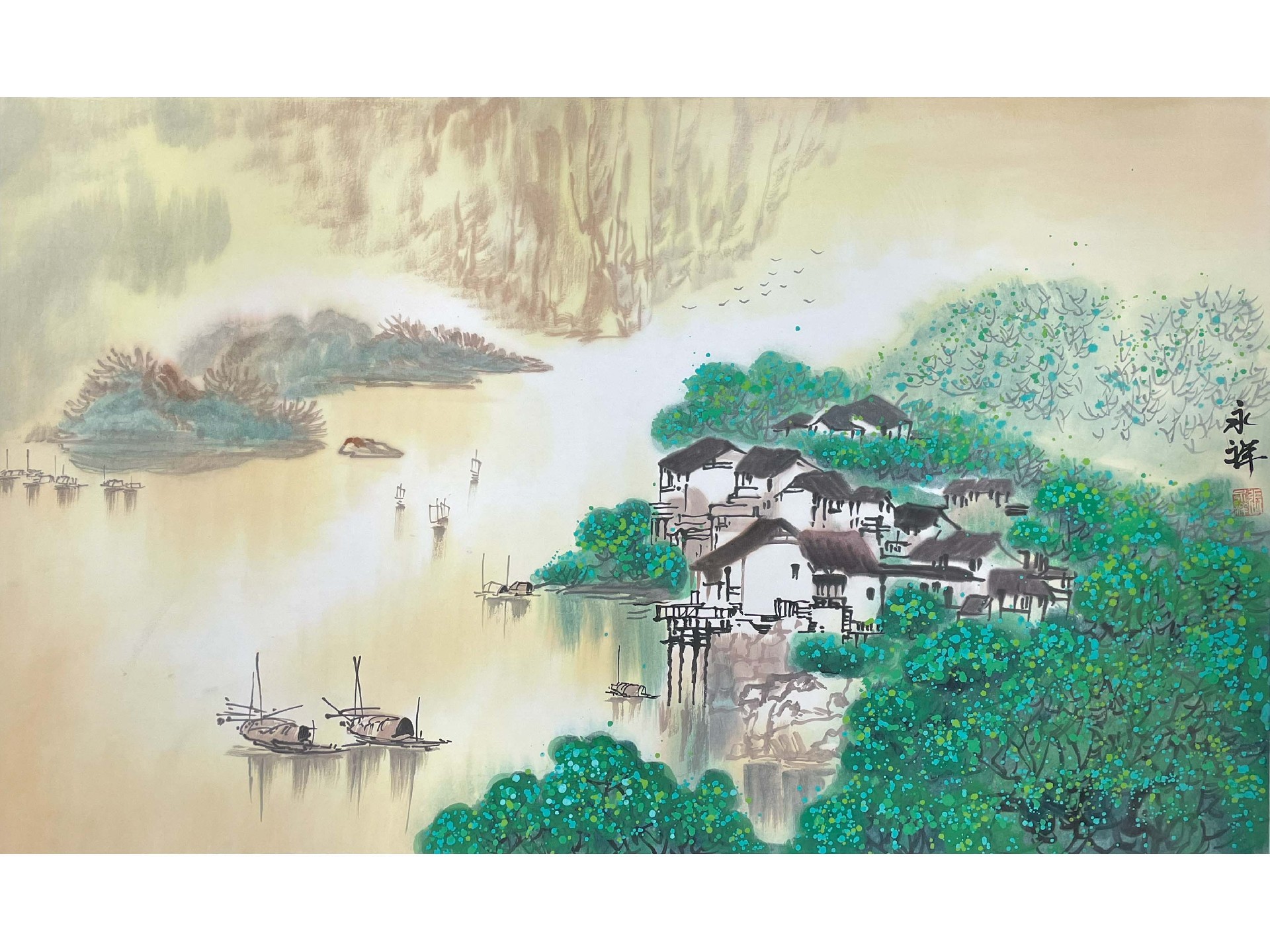 山水画